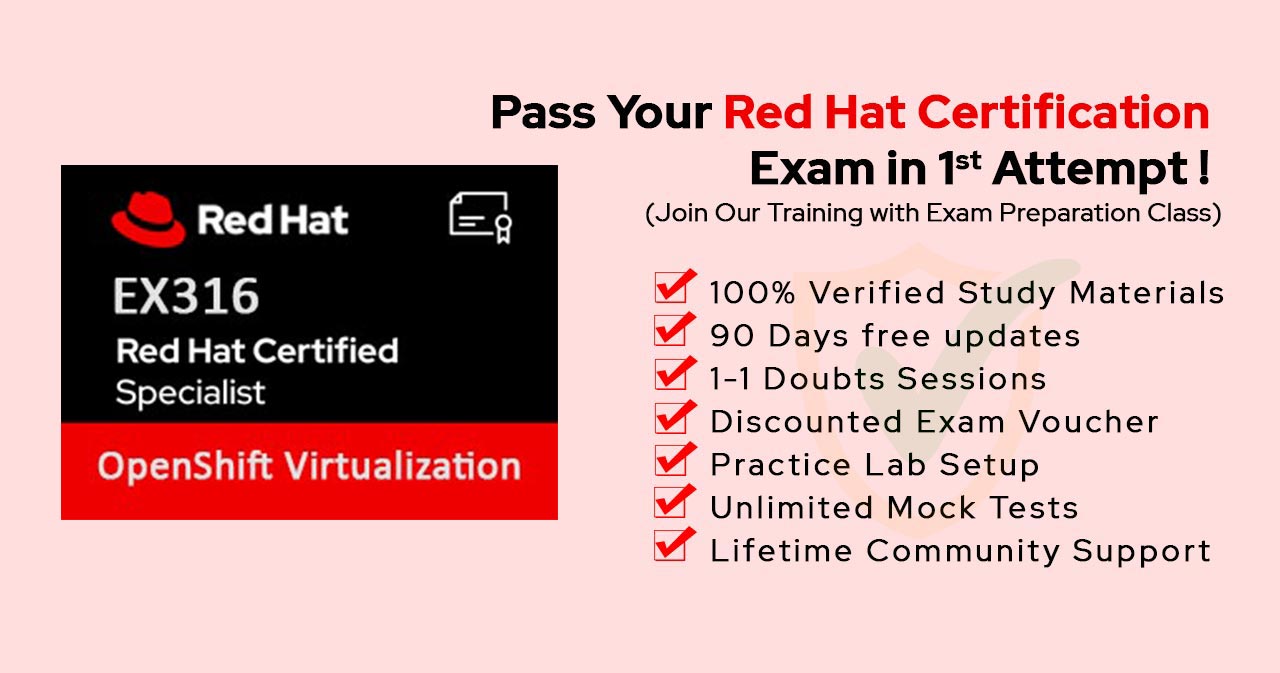 EX316 | Red Hat Certified Specialist in OpenShift Virtualization