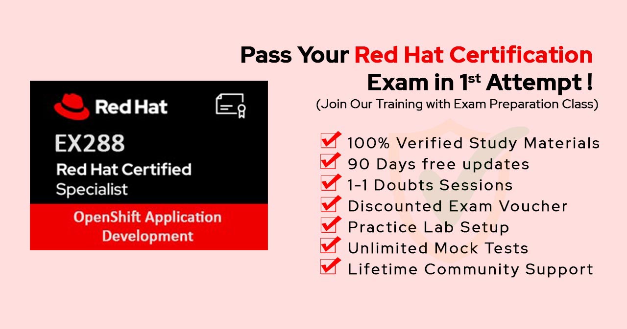 EX288 | Red Hat Certified Specialist in OpenShift Application Development