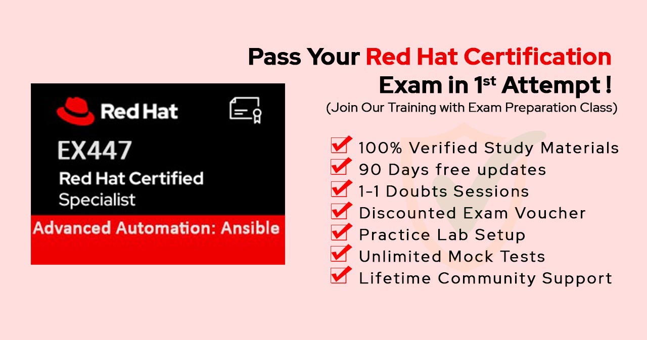 EX447 | Red Hat Certified Engineer Specialist in Advanced Automation: Ansible