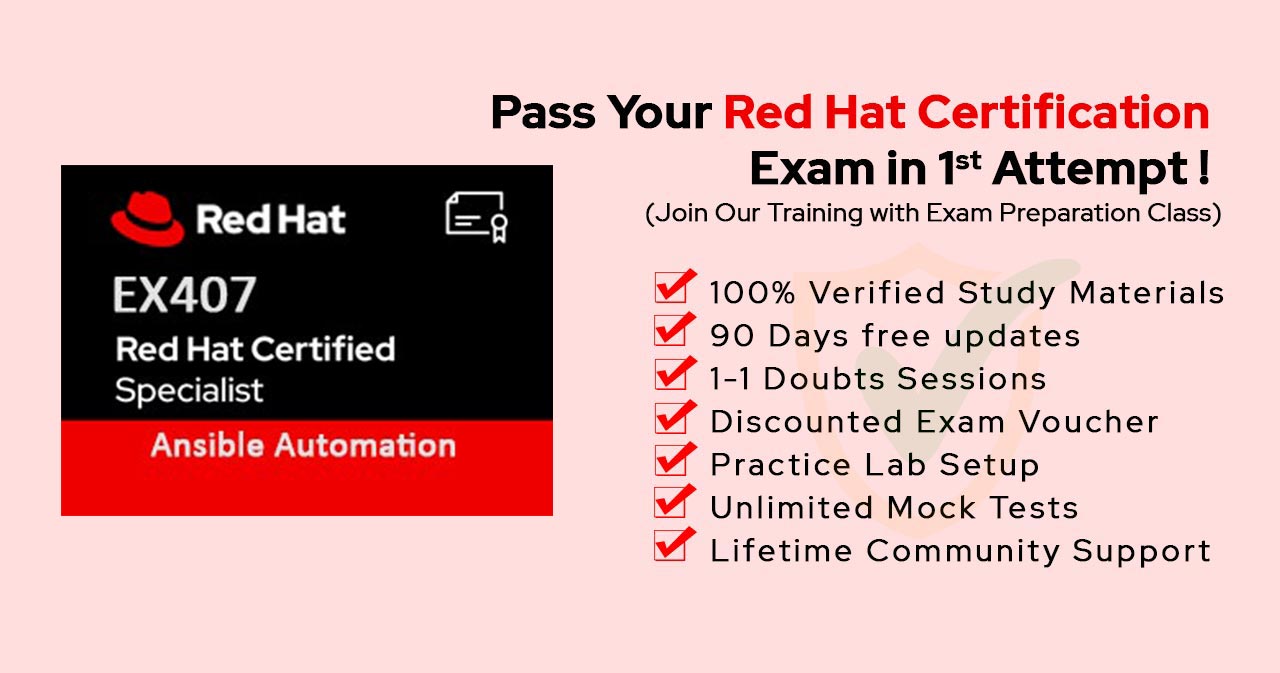 EX407 | Red Hat Certified Specialist in Ansible Automation