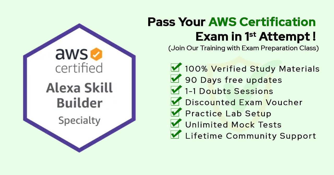 AWS Certified Alexa Skill Builder - Specialty AXS-C01