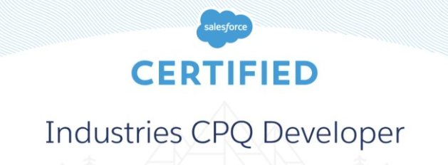 Salesforce Industries CPQ Developer