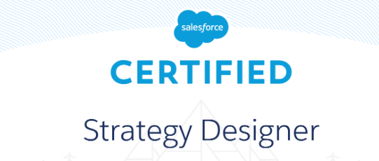 Salesforce Certified Strategy Designer