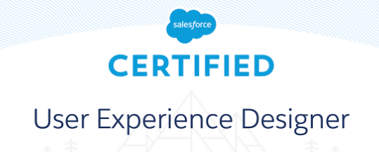 Salesforce Certified User Experience Designer