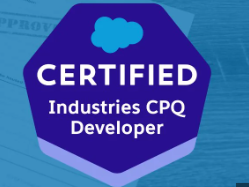 Salesforce Industries CPQ Developer
